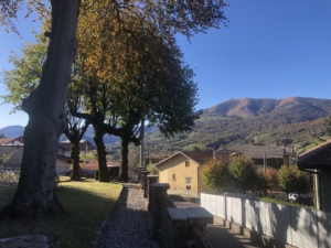 villa il maiale bianco tuin uitzicht monte Gordona