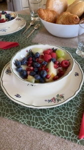 Vruchten ontbijt